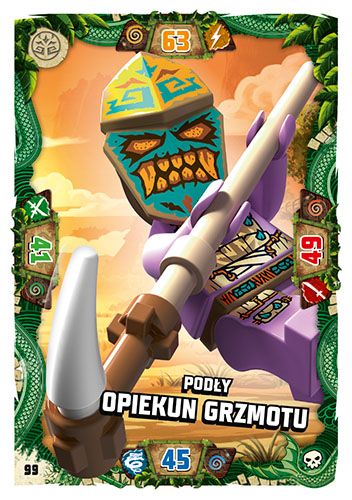 LEGO® NINJAGO® TCG6 - Nr 99: Podły opiekun grzmotu