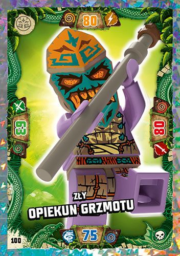 LEGO® NINJAGO® TCG6 - Nr 100: Zły opiekun grzmotu