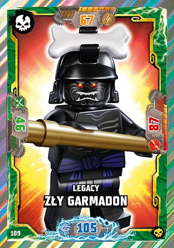LEGO® NINJAGO® TCG6 - Nr 109: Legacy Zły Garmadon