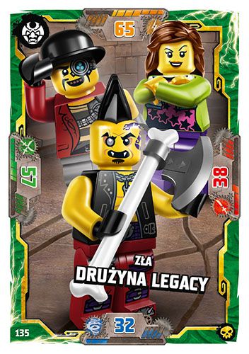 LEGO® NINJAGO® TCG6 - Nr 135: Zła drużyna Legacy