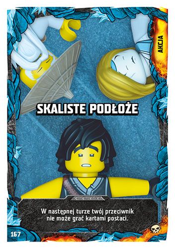 LEGO® NINJAGO® TCG6 - Nr 167: Skaliste podłoże
