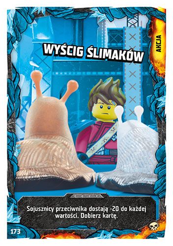 LEGO® NINJAGO® TCG6 - Nr 173: Wyścig ślimaków