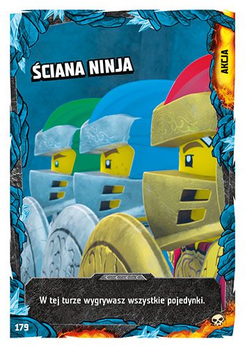 LEGO® NINJAGO® TCG6 - Nr 179: Ściana ninja