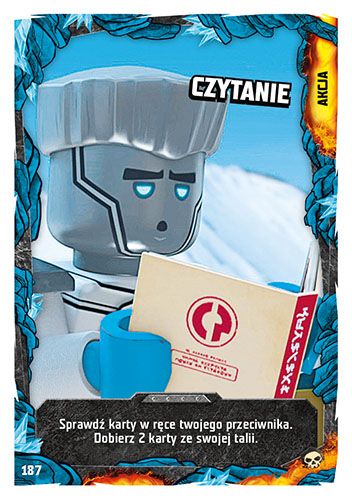 LEGO® NINJAGO® TCG6 - Nr 187: Czytanie