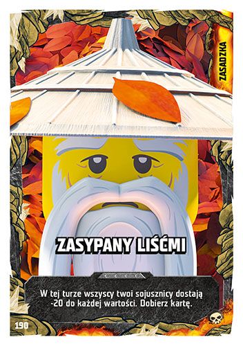 LEGO® NINJAGO® TCG6 - Nr 190: Zasypany liśćmi