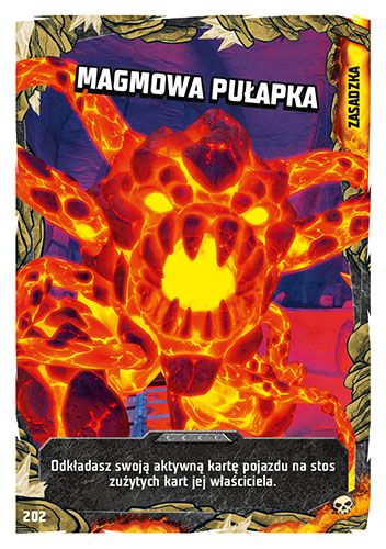 LEGO® NINJAGO® TCG6 - Nr 202: Magmowa pułapka