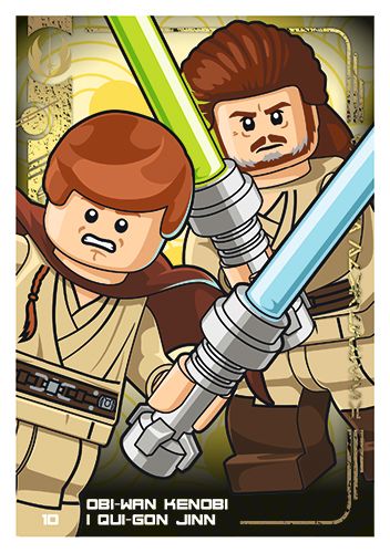 LEGO® Star Wars® TCC5 - Nr 10: Obi-Wan Kenobi i Qui-Gon Jinn