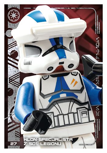 LEGO® Star Wars® TCC5 - Nr 27: Klon-specjalista z 501. legionu