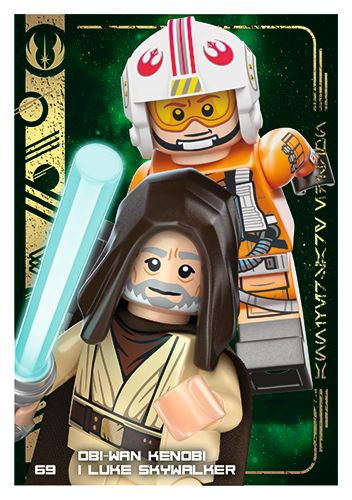 LEGO® Star Wars® TCC5 - Nr 69: Obi-Wan Kenobi i Luke Skywalker
