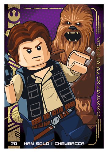 LEGO® Star Wars® TCC5 - Nr 70: Han Solo i Chewbacca