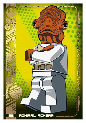 LEGO® Star Wars® TCC5 - Nr 88: Admirał Ackbar