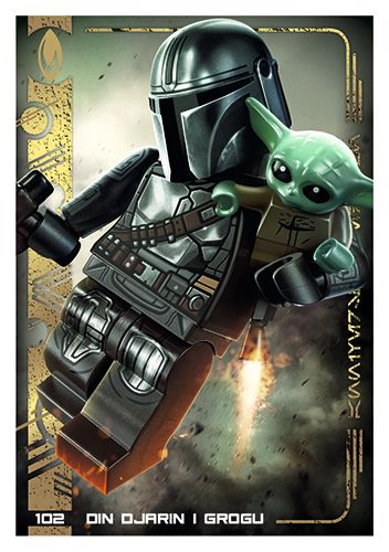 LEGO® Star Wars® TCC5 - Nr 102: Din Djarin i Grogu