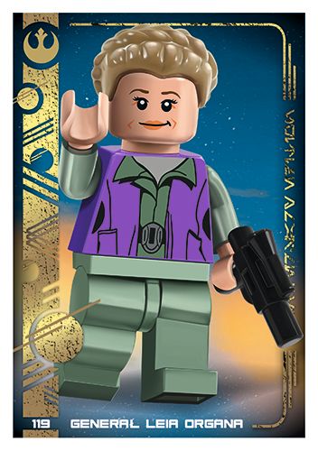 LEGO® Star Wars® TCC5 - Nr 119: Generał Leia Organa