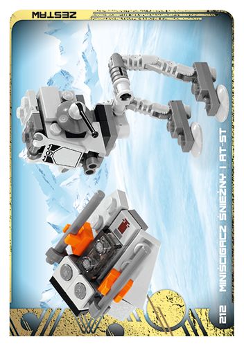LEGO® Star Wars® TCC5 - Nr 212: Miniścigacz śnieżny i AT-ST