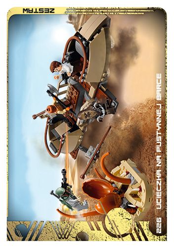LEGO® Star Wars® TCC5 - Nr 226: Ucieczka na pustynnej barce