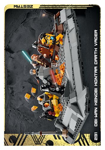 LEGO® Star Wars® TCC5 - Nr 231: Obi-Wan Kenobi kontra Darth Vader