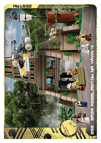 LEGO® Star Wars® TCC5 - Nr 232: Baza rebeliantów na Yavin 4
