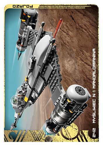 LEGO® Star Wars® TCC5 - Nr 242: Myśliwiec N-1 Mandalorianina