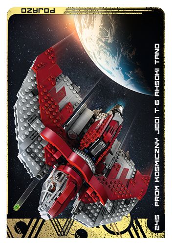 LEGO® Star Wars® TCC5 - Nr 245: Prom kosmiczny Jedi T-6 Ahsoki Tano