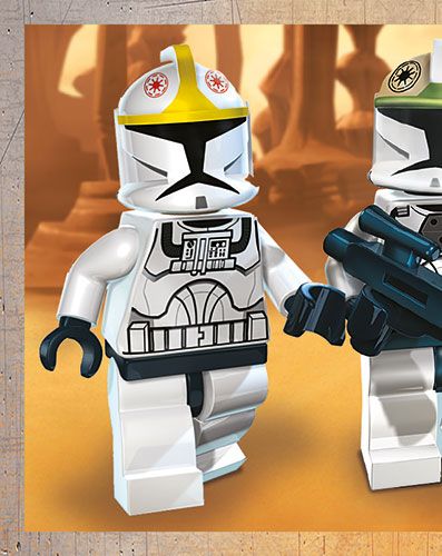 LEGO® Star Wars™ Kolekcja naklejkowa - Naklejka Nr 47 (Podwójna)