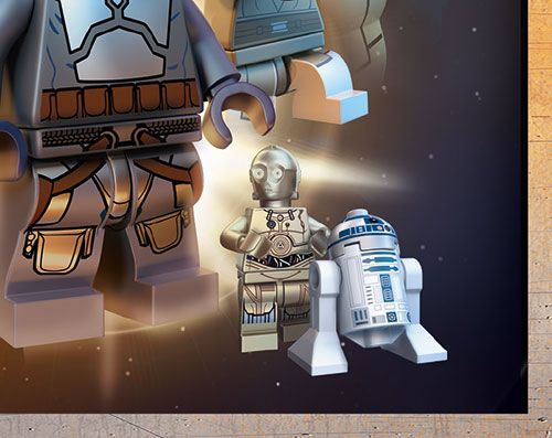 LEGO® Star Wars™ Kolekcja naklejkowa - Naklejka Nr 64 (Puzzle)