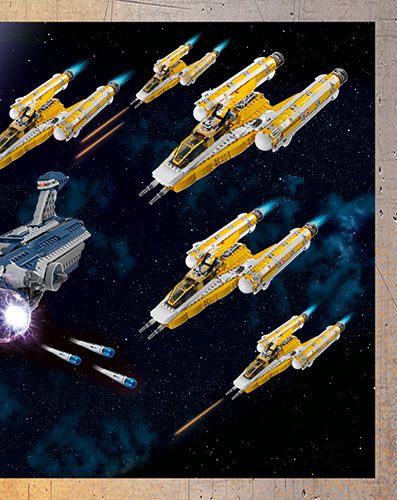 LEGO® Star Wars™ Kolekcja naklejkowa - Naklejka Nr 71 (Podwójna)