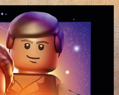 LEGO® Star Wars™ Kolekcja naklejkowa - Naklejka Nr 132 (Puzzle)