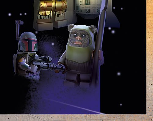 LEGO® Star Wars™ Kolekcja naklejkowa - Naklejka Nr 184 (Puzzle)