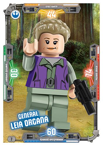 LEGO® Star Wars® TCC3 - Nr  7: Generał Leia Organa