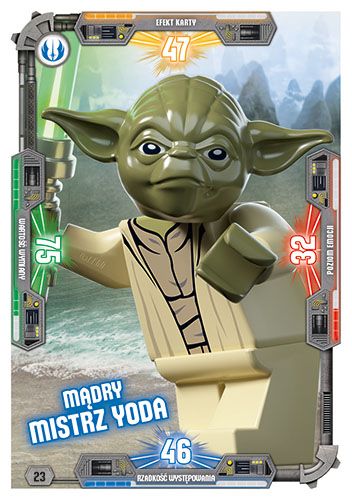 LEGO® Star Wars® TCC3 - Nr  23: Mądry Mistrz Yoda