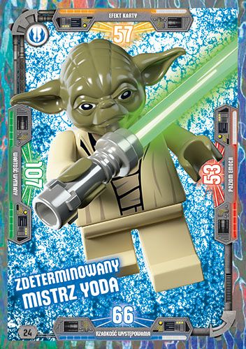 LEGO® Star Wars® TCC3 - Nr  24: Zdeterminowany Mistrz Yoda