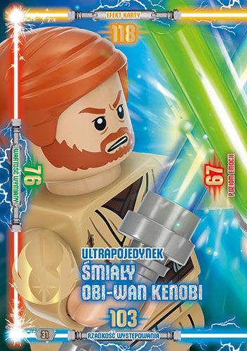 LEGO® Star Wars® TCC3 - Nr  31: Ultrapojedynek śmiały Obi-Wan Kenobi