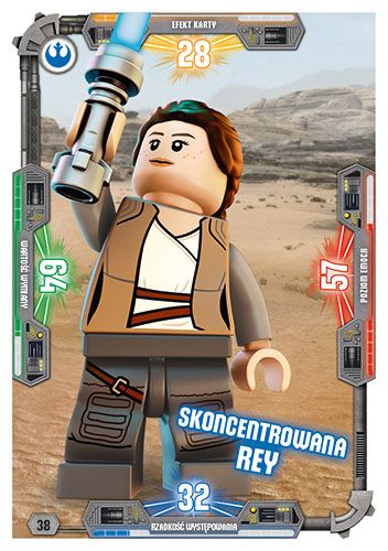 LEGO® Star Wars® TCC3 - Nr  38: Skoncentrowana Rey