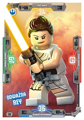 LEGO® Star Wars® TCC3 - Nr  39: Odważna Rey