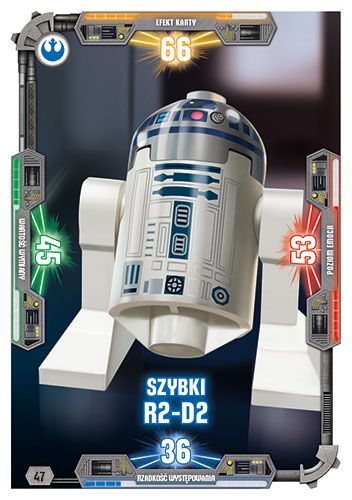 LEGO® Star Wars® TCC3 - Nr  47: Szybki R2-D2
