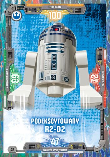 LEGO® Star Wars® TCC3 - Nr  48: Podekscytowany R2-D2