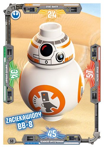 LEGO® Star Wars® TCC3 - Nr  50: Zaciekawiony BB-8