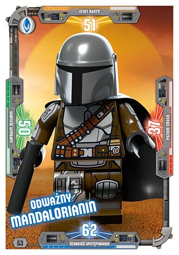 LEGO® Star Wars® TCC3 - Nr  53: Odważny Mandalorianin