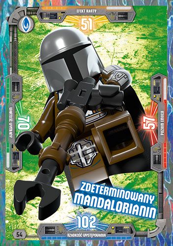 LEGO® Star Wars® TCC3 - Nr  54: Zdeterminowany Mandalorianin