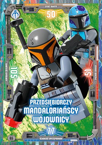 LEGO® Star Wars® TCC3 - Nr  65: Przedsiębiorczy mandaloriańscy wojownicy