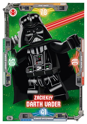 LEGO® Star Wars® TCC3 - Nr  74: Zaciekły Darth Vader