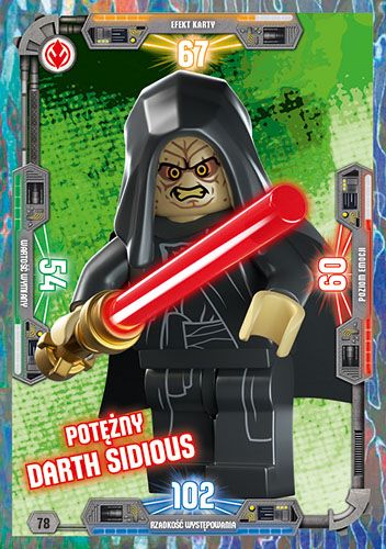 LEGO® Star Wars® TCC3 - Nr  78: Potężny Darth Sidious