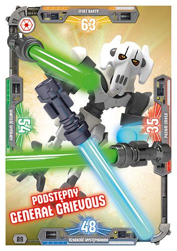 LEGO® Star Wars® TCC3 - Nr  89: Podstępny Generał Grievous