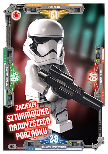 LEGO® Star Wars® TCC3 - Nr  96: Zaciekły szturmowiec Najwyższego Porządku