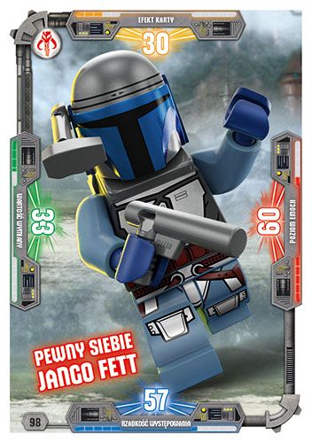 LEGO® Star Wars® TCC3 - Nr  98: Pewny siebie Jango Fett