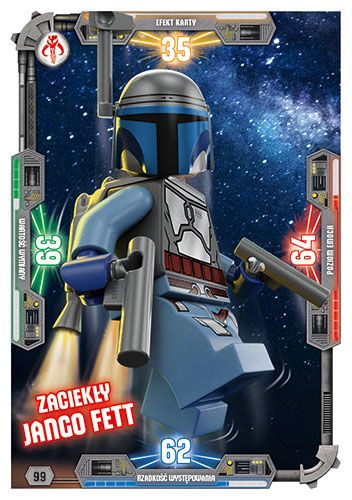 LEGO® Star Wars® TCC3 - Nr  99: Zaciekły Jango Fett