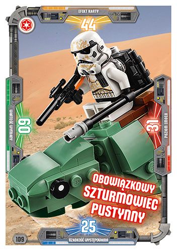 LEGO® Star Wars® TCC3 - Nr  109: Obowiązkowy szturmowiec pustynny