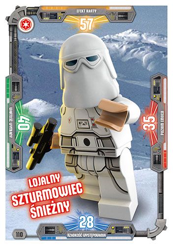 LEGO® Star Wars® TCC3 - Nr  110: Lojalny szturmowiec śnieżny