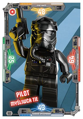 LEGO® Star Wars® TCC3 - Nr  113: Pilot myśliwca TIE