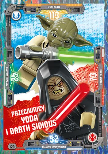 LEGO® Star Wars® TCC3 - Nr  120: Przeciwnicy Yoda i Darth Sidious